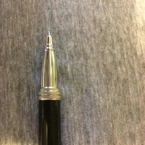 Leeds Black w/Chrome Decoration Vintage Pen - Picture 11 of 11